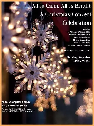 Image: All is Calm, All is Bright: A Christmas Concert Celebration feat. The All Saints Christmas Choir