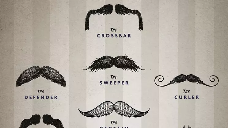 Image: Black & White Movember Gala