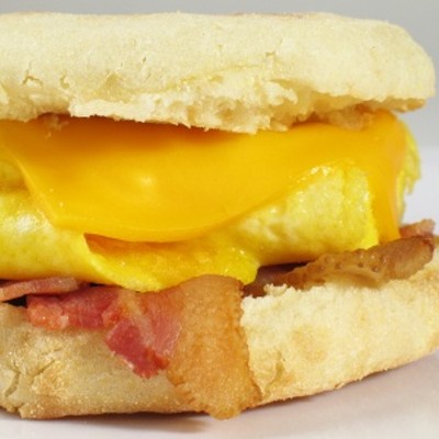 Breakfast 'BAN WAC AND LIFE SUCKS' Sandwich (PK's work account)