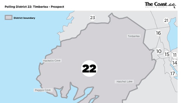 District 22(Timberlea - Prospect)