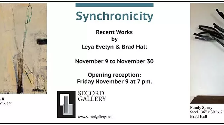 Image: Leya Evelyn and Brad Hall: Synchronicity