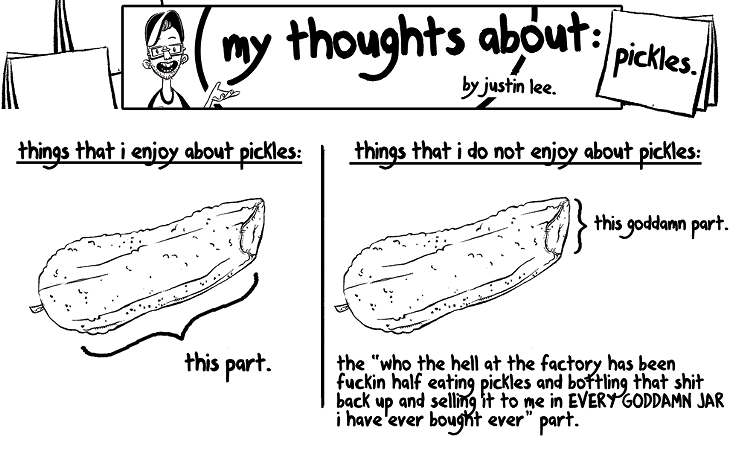 My Thoughts About: Pickles