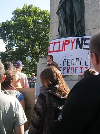Image: Occupy NS Solidarity March