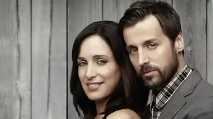 Image: Raine Maida w/Chantal Kreviazuk