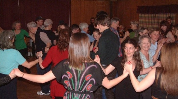 The Folkdancers' Association Annual Winter Potluck and Dance