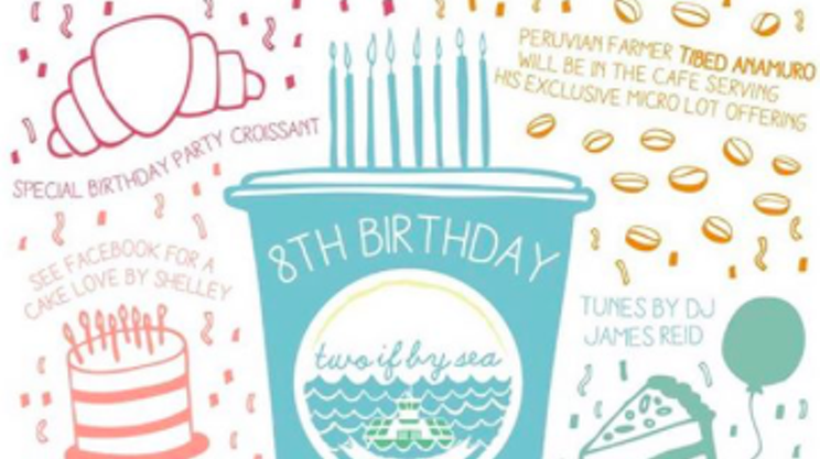 Two If By Sea's Eighth Birthday Bash