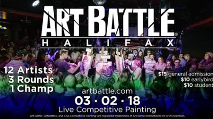 Image: Art Battle Halifax