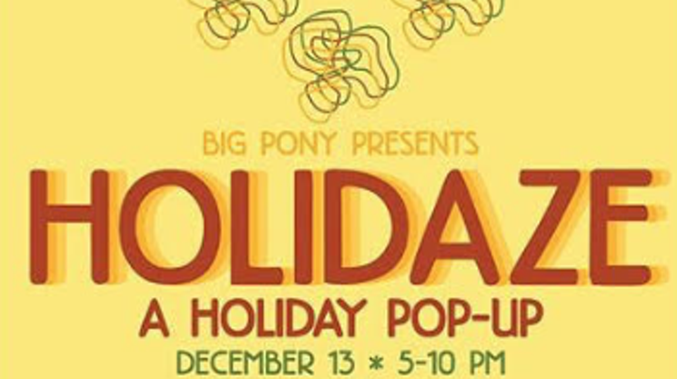 Big Pony's Holiday Pop-Up