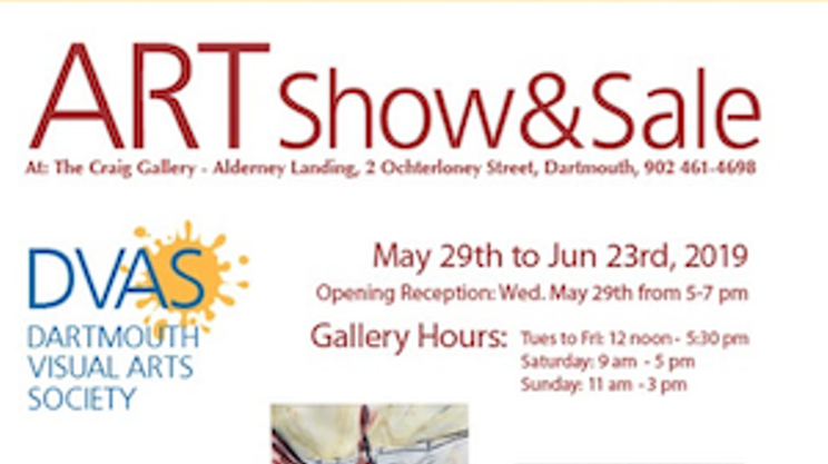 Dartmouth Visual Arts Society annual show and sale