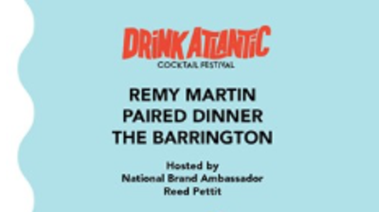 Image: Drink Atlantic paired dinner