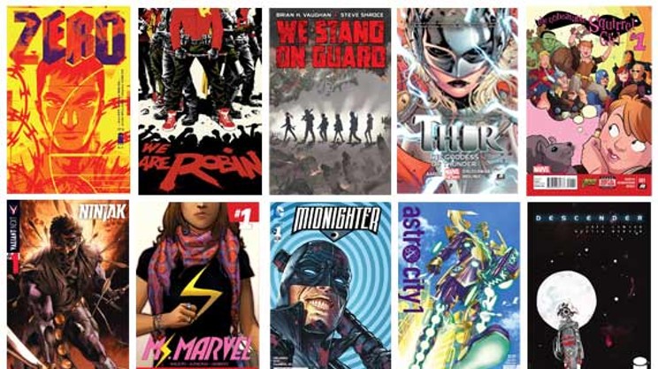 Top 10 comics released in 2015