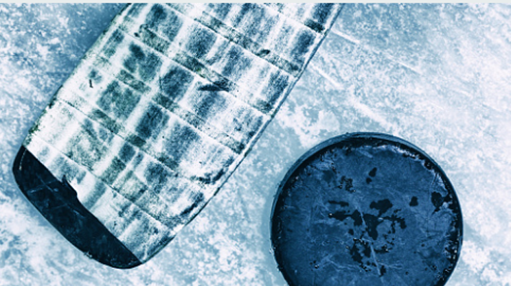 Image: Colored Hockey League Game