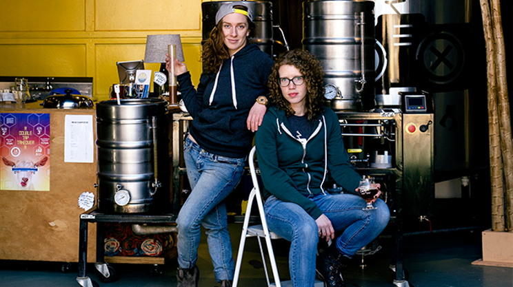 Femme-Bot celebrates women and beer