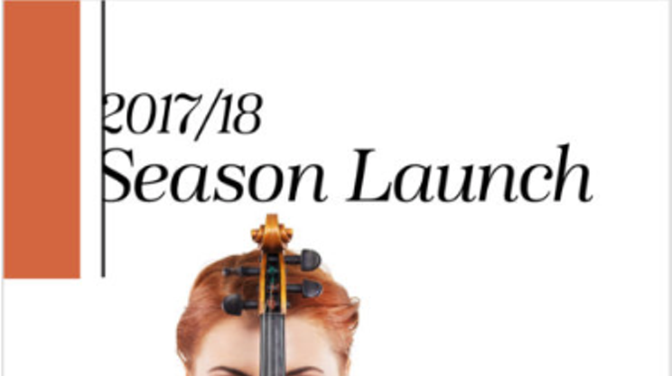 Image: Cecilia Concerts 2017/18 Season Launch