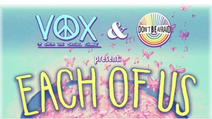 Image: Each of Us - A VOX Choir Event