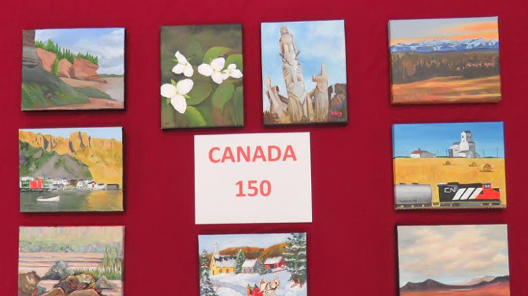 Image: ArtScape Artists' Canada 150 Show