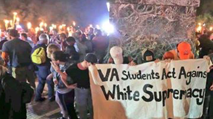 Image: Anti-fascist rally