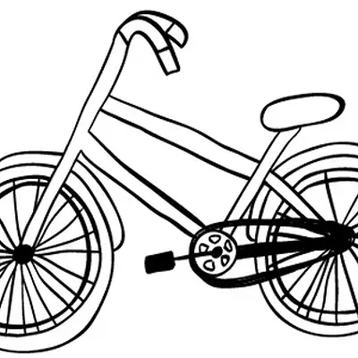 Image: Cyclist helping cyclist