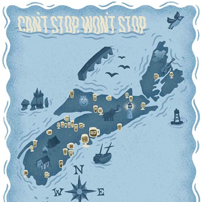 Can’t stop, won’t stop: a map of Nova Scotia’s breweries