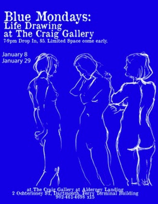 Image: Blue Mondays: Life drawing at the Craig Gallery