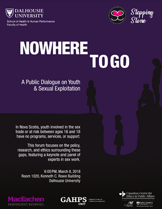 Image: Nowhere to Go: A Public Dialogue on Youth and Sexual Exploitation