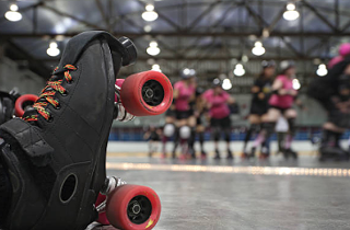 Image: Roller Derby learn-to-skate session
