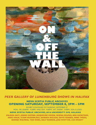 On & Off The Wall: The Peer Gallery of Lunenburg shows in Halifax