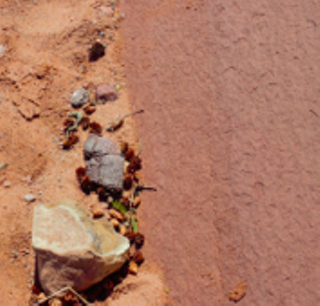 Image: floating rocks and young rope