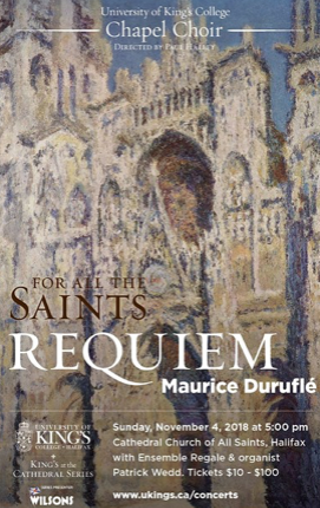 For All The Saints: Duruflé Requiem