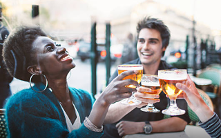Image: Craft beer cottage party