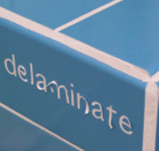 Image: delaminate