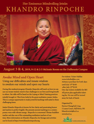 Image: Her Eminence Mindrolling Jets&uuml;n Khandro Rinpoche