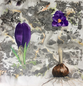 Image: Works by Marshall Burgess, Kelly Harper Morehouse and Virginia Huston