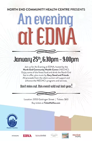 Image: An Evening at EDNA with the North End Community Health Centre