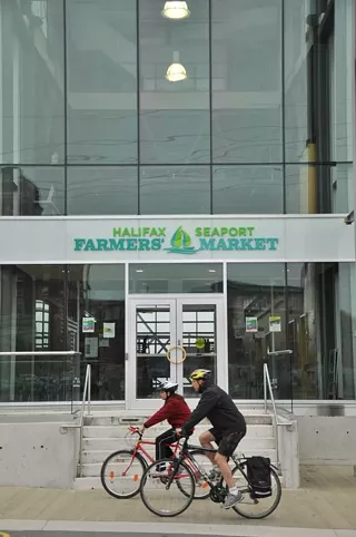 Image: Ride to Halifax Seaport Market