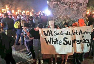 Image: Anti-fascist rally