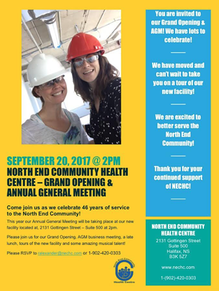 North End Community Health Centre grand opening