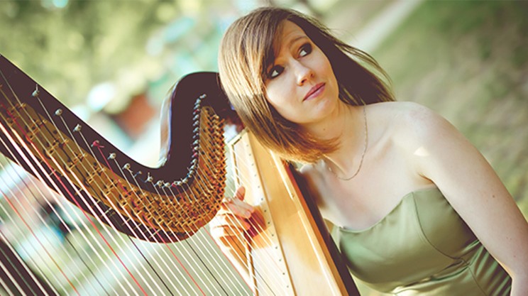 4 event picks including harp star Kristan Toczko