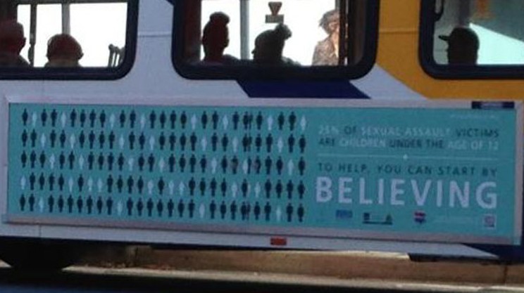 Avalon Sexual Assault Centre’s ads get the numbers wrong