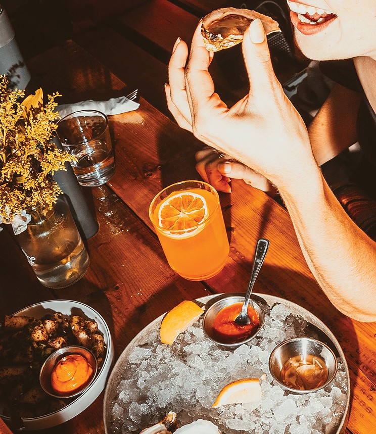 At Dear Friend in Dartmouth, oyster happy hour lets your worries slip away.