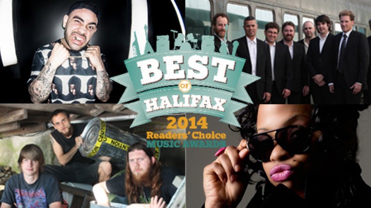 Best of Halifax Music Awards 2014