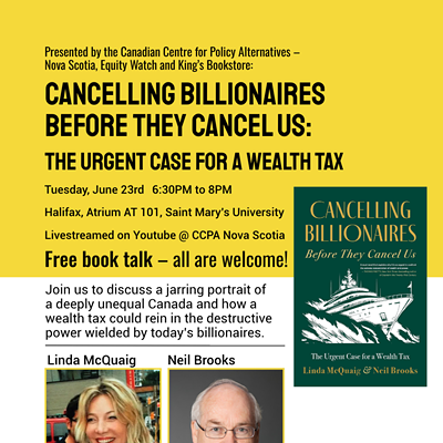 Image: Book Talk: Cancelling Billionaires Before They Cancel Us