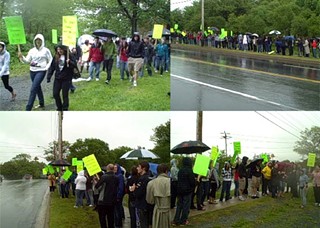 Dartmouth students protest Metro Transit plans