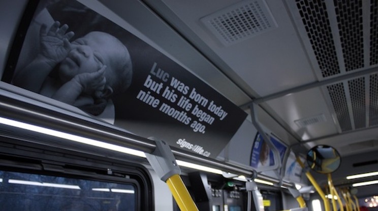 Duelling abortion-themed bus ads come to Halifax