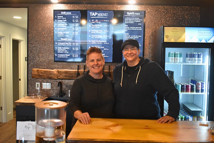 Hardisty Brewing Co.'s Laura Barbour and Char Robichaud opened their craft brewery in Cole Harbour in Dec. 2023.