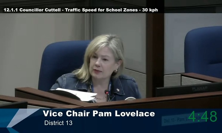 “It’s quite shocking what people will do,” councillor Pam Lovelace said about drivers.