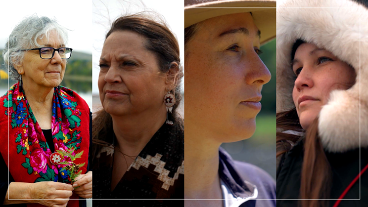 The docu-series Women of This Land profiles the lives of Indigenous leaders Imelda Perley, Darlene Bernard, shalan joudry and Jennie Williams.
