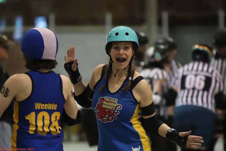 The Halifax Harbour Grudges face off against the Aroostook BiohazARDS on Saturday, May 25 at the Mayflower Curling Club at 3pm. This will be their first internationally ranked bout on their home territory.