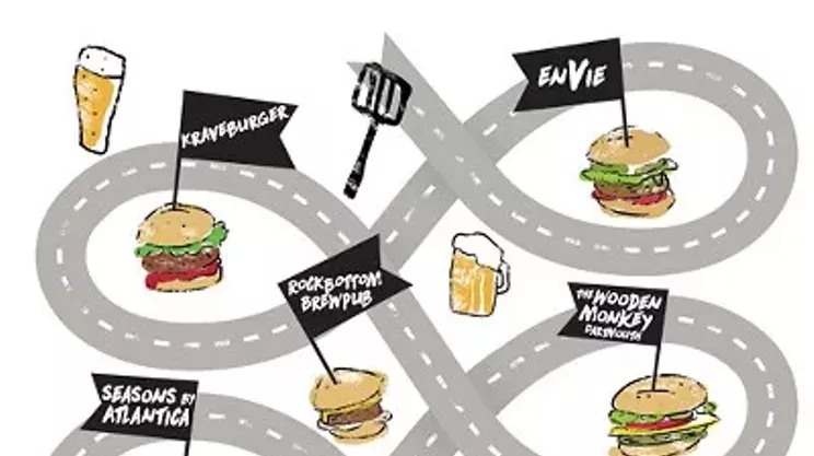 Image: Hop aboard the Burger Bus!