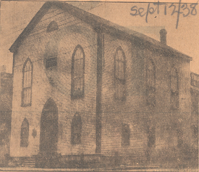 The African Methodist Episcopal Zion Church opened in 1846 on Gottingen Street. NS ARCHIVES